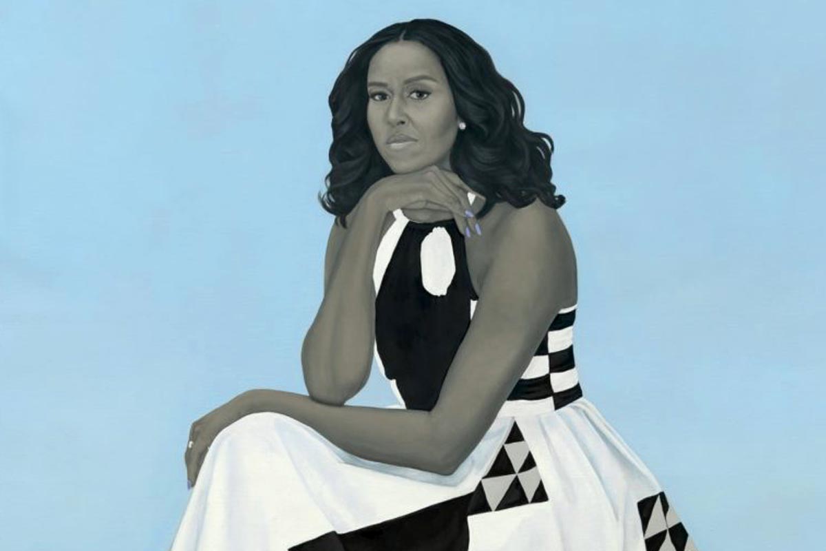 Michelle Obama Portrait Art