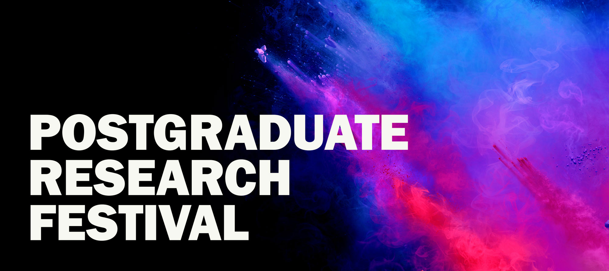 Cardiff Univertsity Postgraduate Research Festival Brand Branding Graphic Design Colour Creative Logo