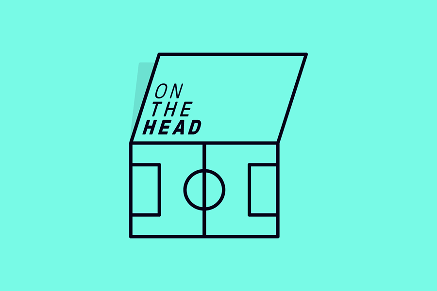 On The Head Football Liverpool University Mental Health Research Brand Design Branding Logo
