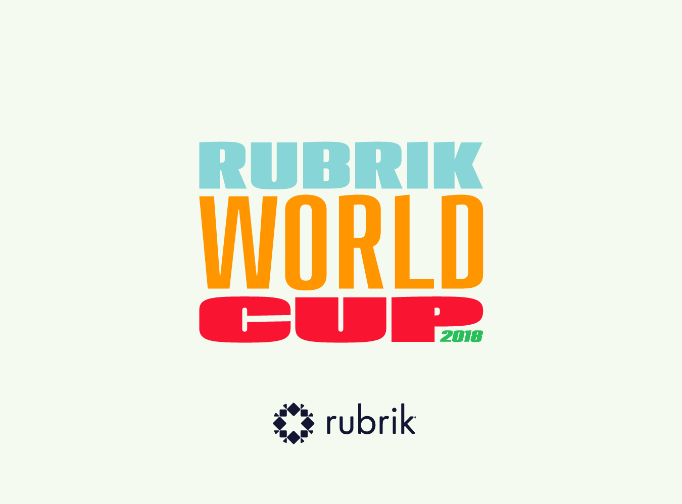 rubrik cloud storage world cup football soccer design branding campaign marketing