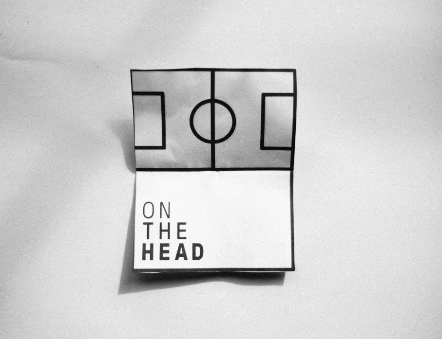 On The Head Football Liverpool University Mental Health Research Brand Design Branding Logo