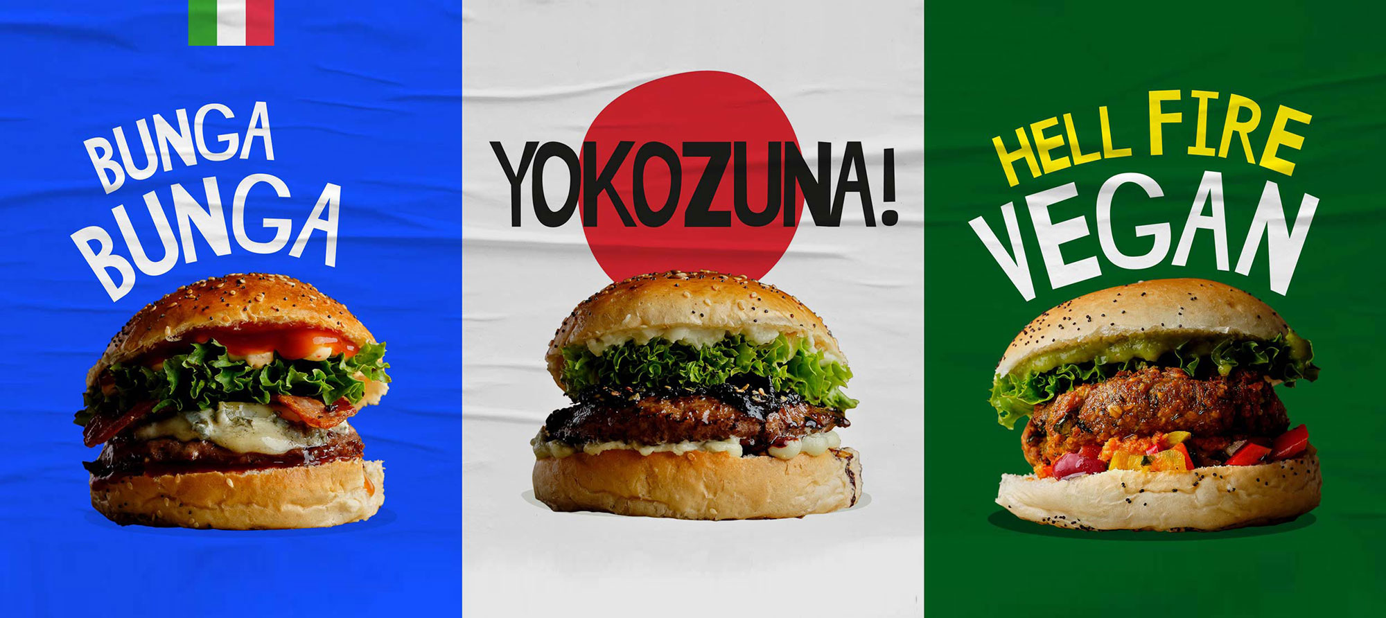 The Grazing Shed Super Tidy Burgers Branding Graphic Design