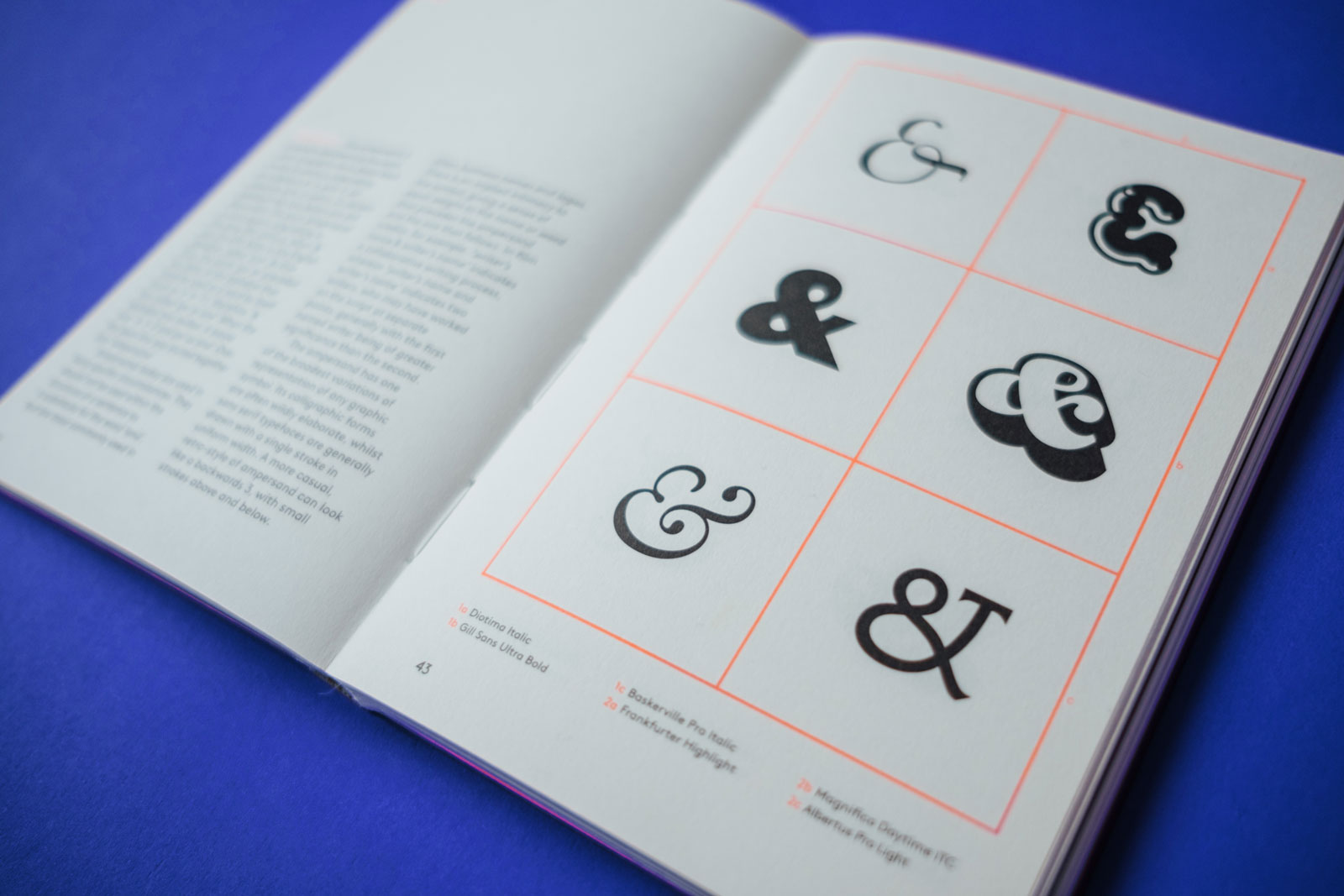Glyph Book Ampersand