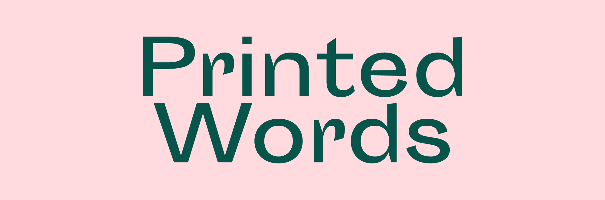 Erik Spiekermann Marc Rouault Printed Words Magazine Graphic Design Colophony Foundry Typography Anthony Sheret Sporting Grotesque Tom Foley Dalton Maag Craig Oldham