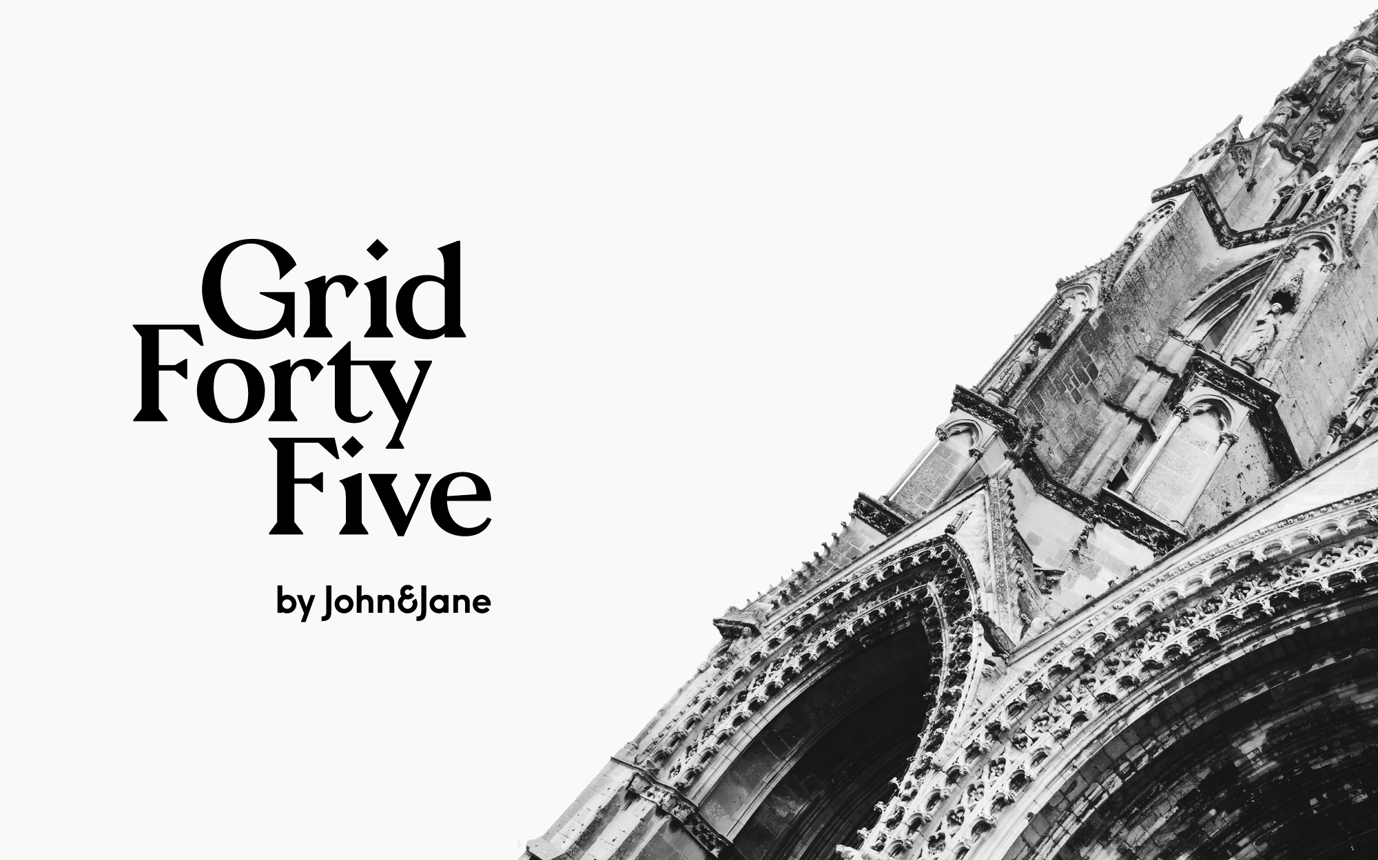 Grid Forty Five Cardiff Architecture Graphic Design Branding Brand London Print Magazine Logo Identity